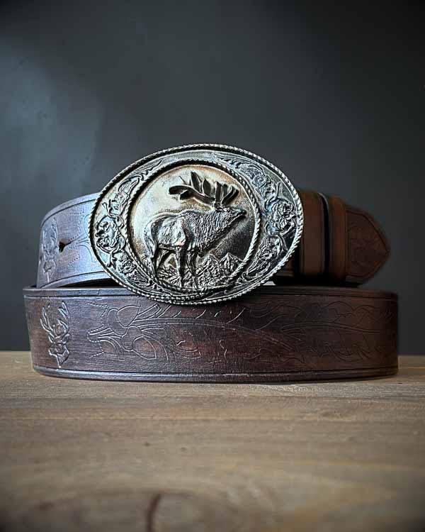 Tmavohnedý poľovnícky opasok Fallow 