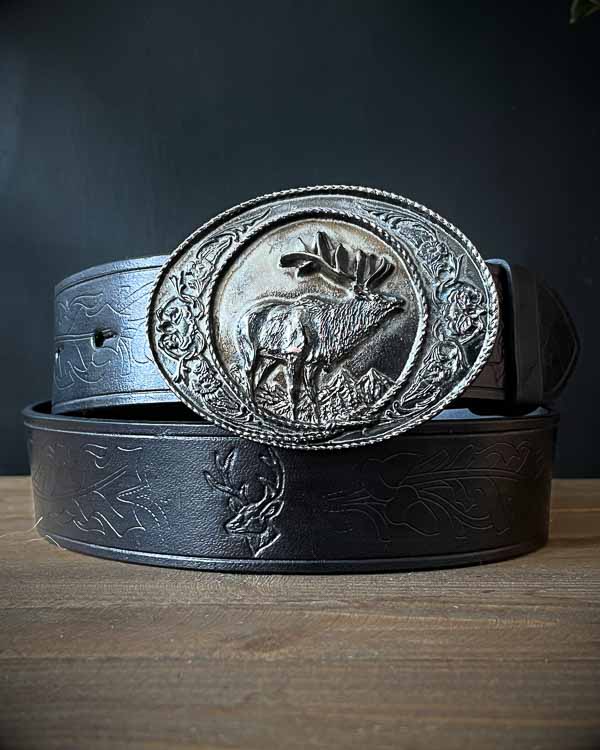 Čierny poľovnícky opasok Fallow 