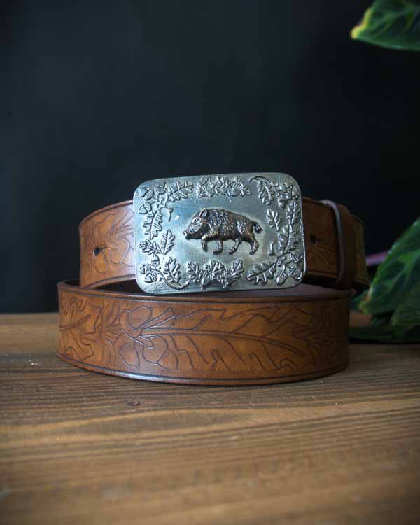 Svetlohnedý poľovnícky opasok Diviak