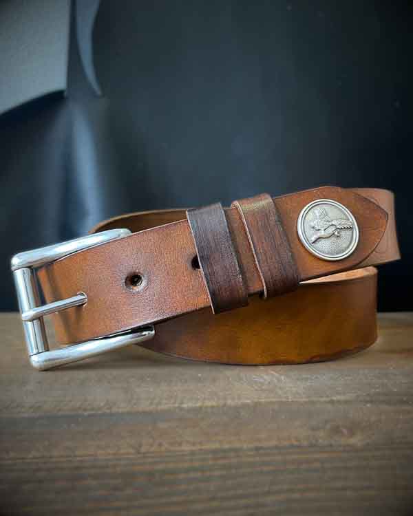 Svetlohnedý poľovnícky opasok Bažant - Concho