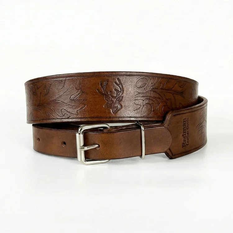 Kožený remeň na zbraň Walnut