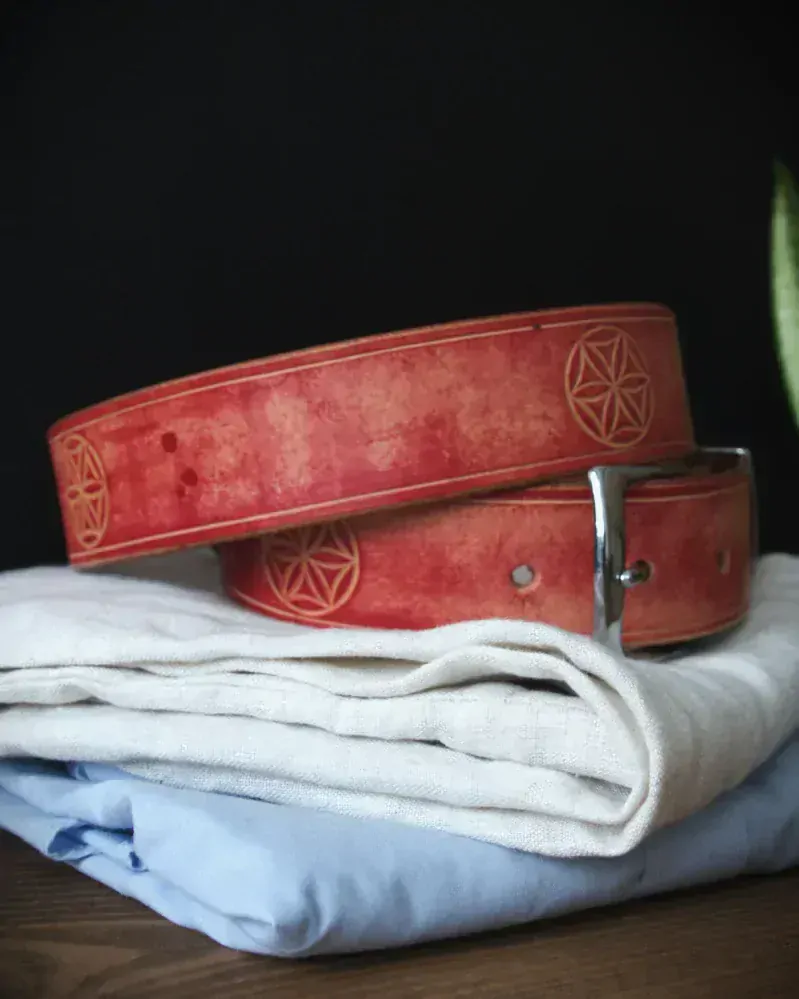 Opasok Perunov kvet Red vintage