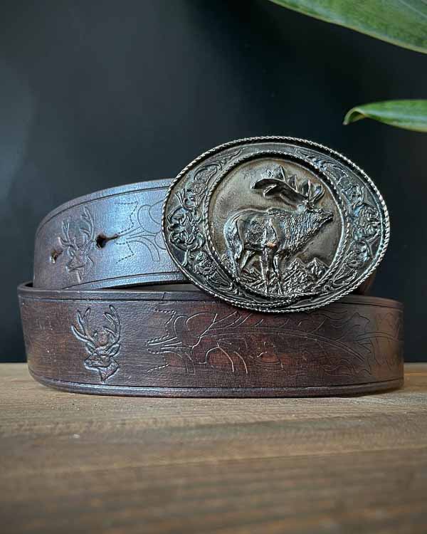 Tmavohnedý poľovnícky opasok Fallow 