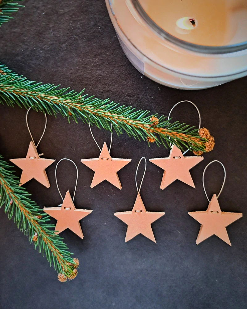 Vianočné hviezdičky mini natural