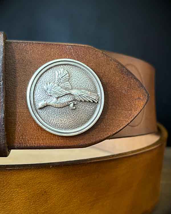 Svetlohnedý poľovnícky opasok Bažant - Concho