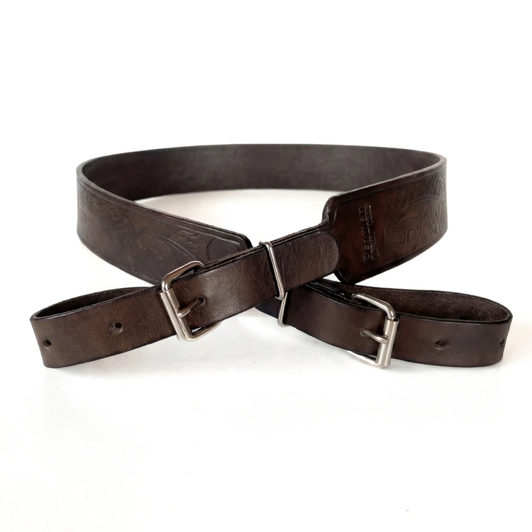 Kožený remeň na zbraň Chocolate