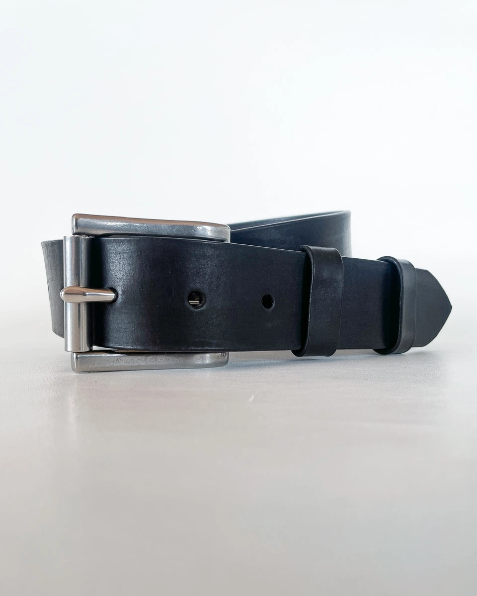 Pánsky kožený opasok Black