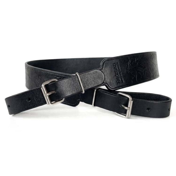 Kožený remeň na zbraň Black