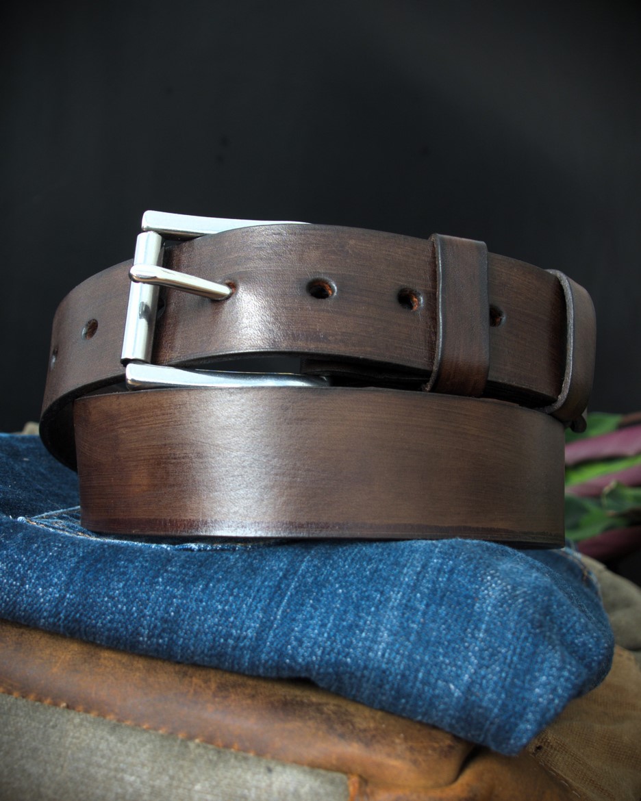 Pánsky kožený opasok Chocolate