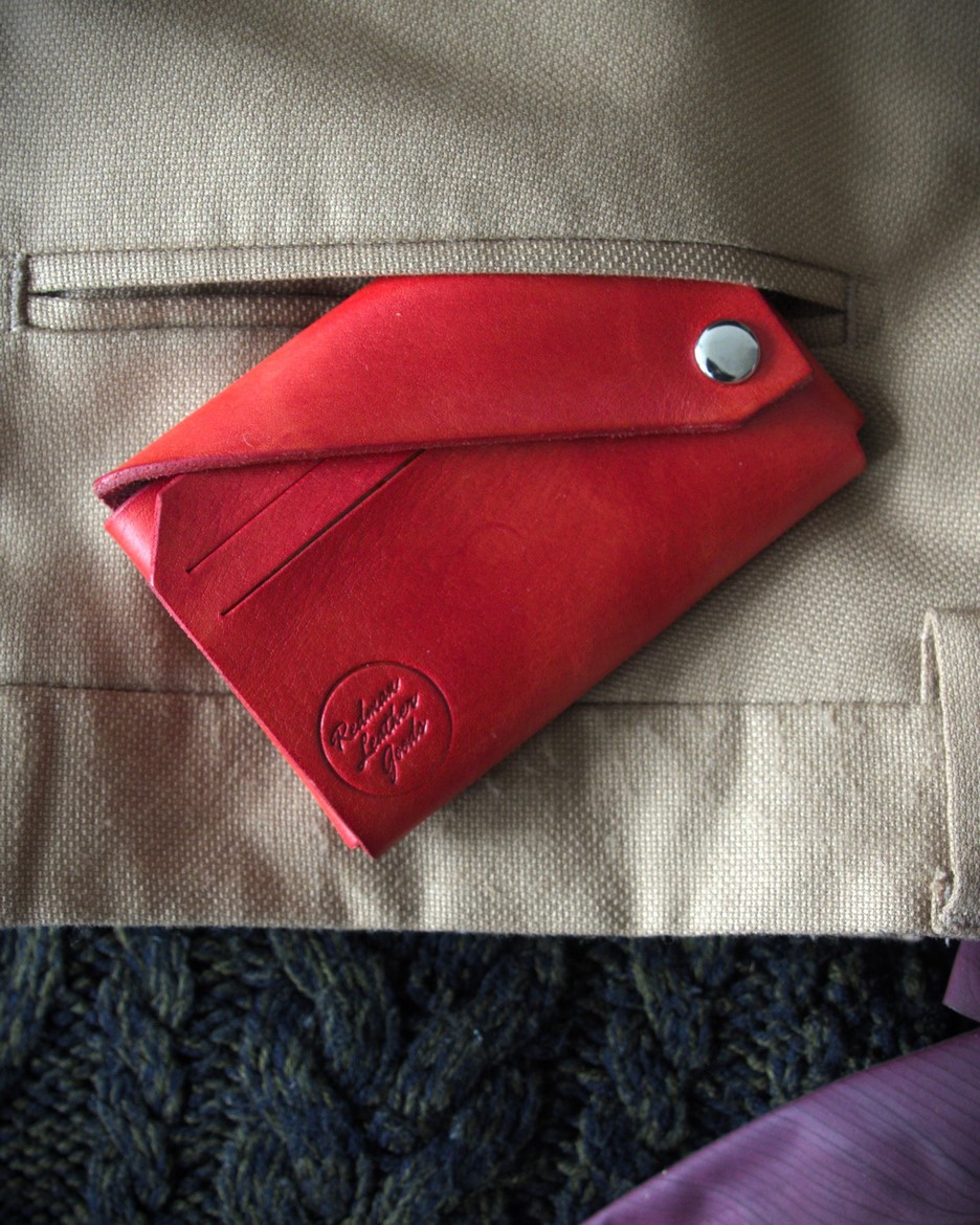 Peňaženka Origami Red