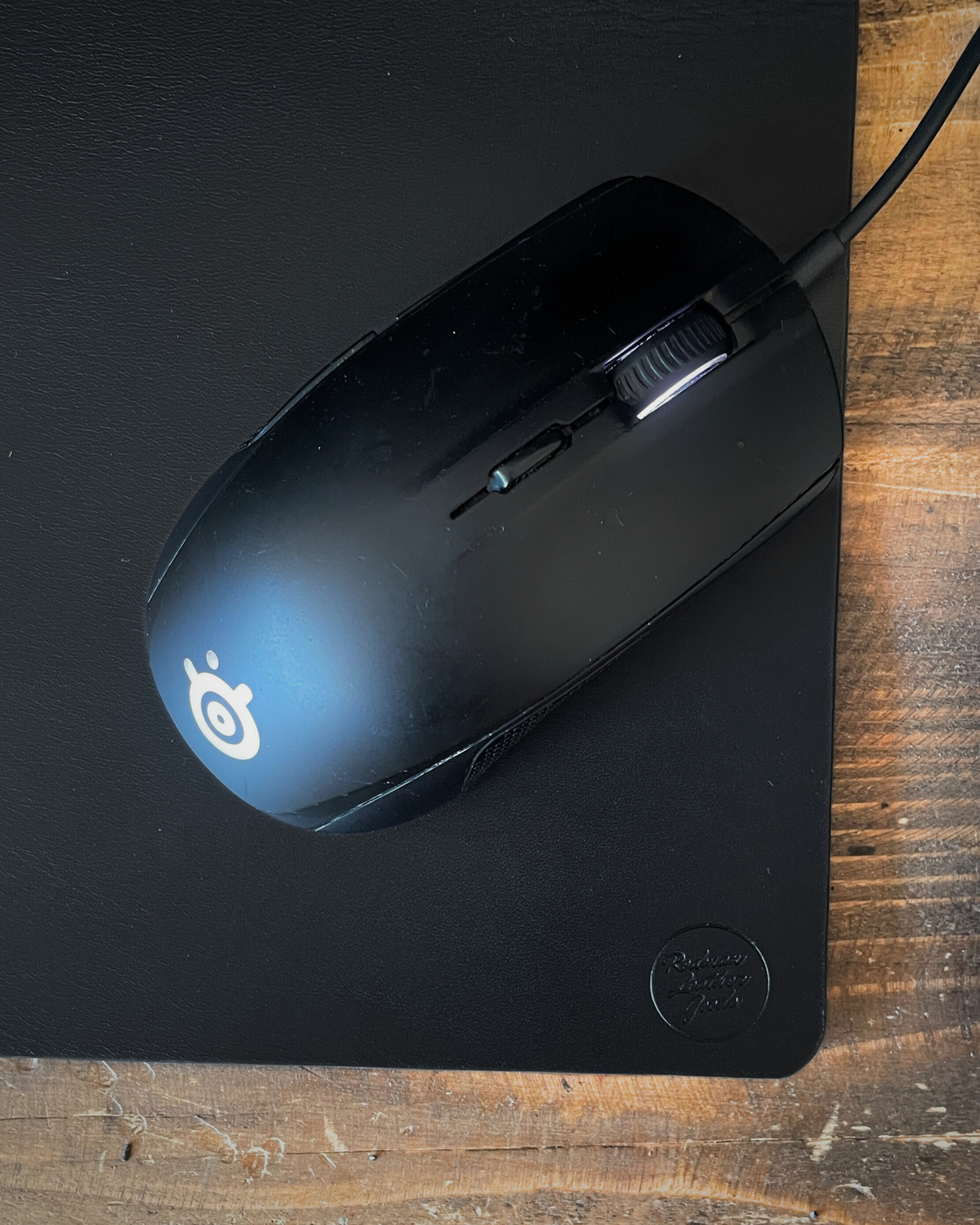 Kožená podložka pod myš