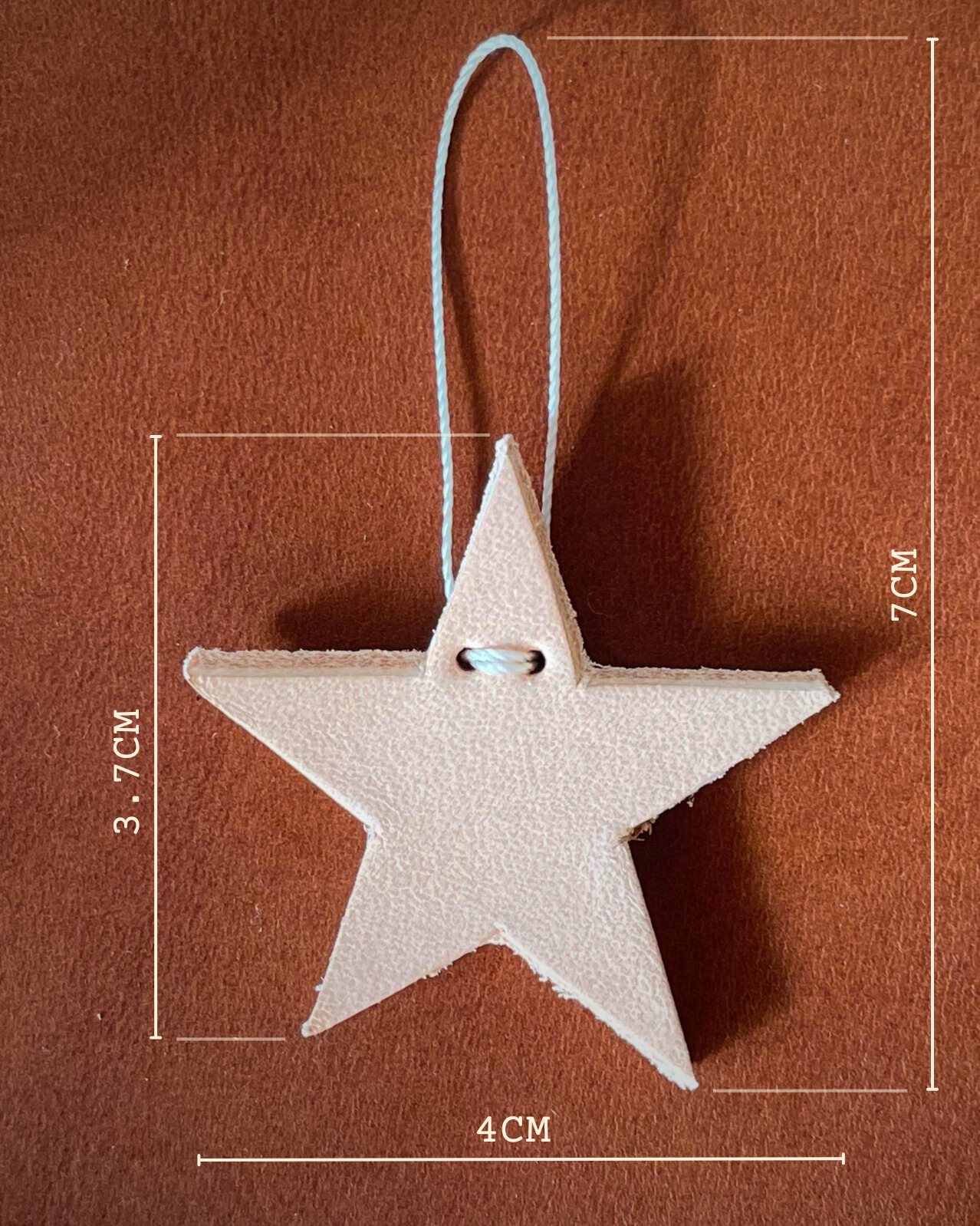 Vianočné hviezdičky mini red