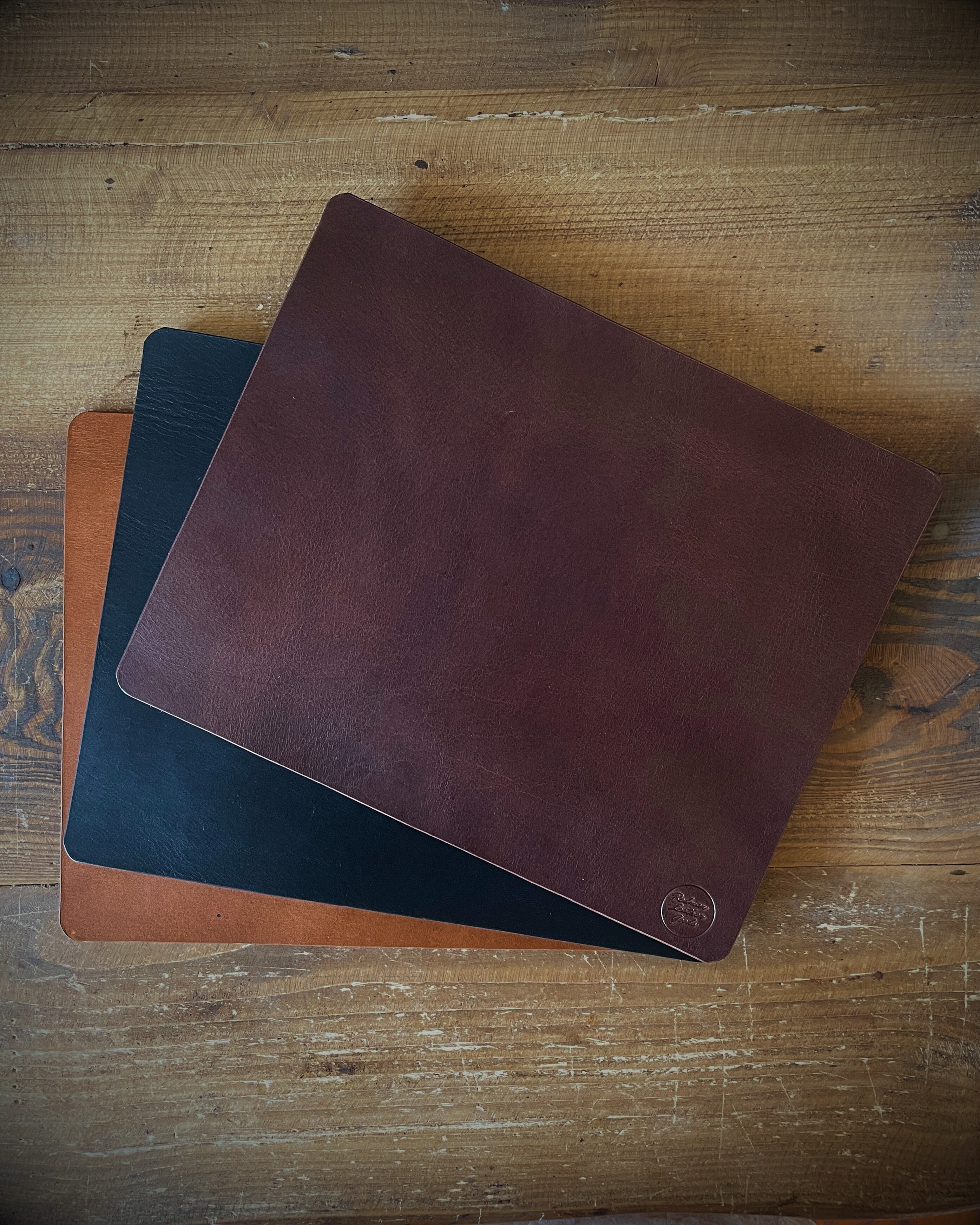 Kožená podložka pod myš