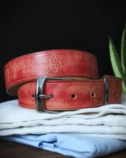 Opasok Perunov kvet Red vintage