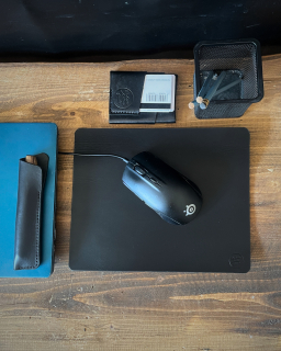 Kožená podložka pod myš